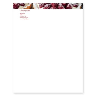 Pure Delish Letterhead 8-1/2x11 - Tropical Teal