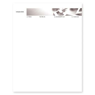 Blue Bravo Letterhead 8-1/2x11 - Iron