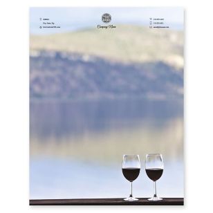 Lake Sauvignon Letterhead 8-1/2x11 - Catskill White