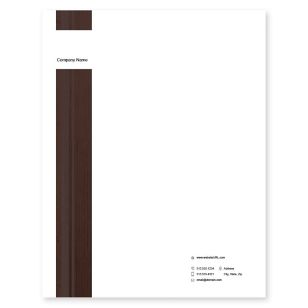 Woodchuck Letterhead 8-1/2x11 - Wine