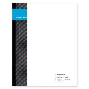 8-bit Wonder Letterhead 8-1/2x11 - Blue, Sky