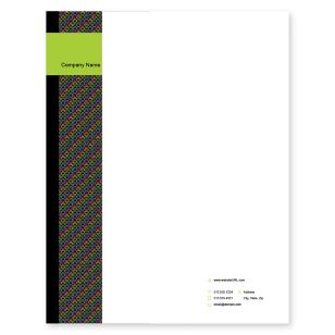 8-bit Wonder Letterhead 8-1/2x11 - Kiwi Green