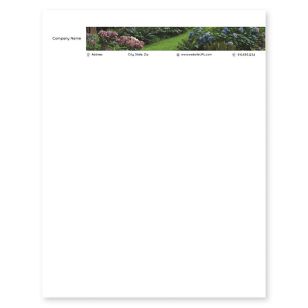 Greenscape Letterhead 8-1/2x11 - Green