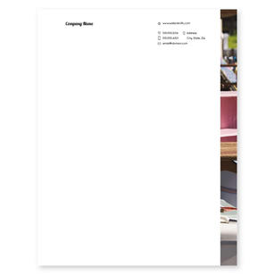Variety Vendor Letterhead 8-1/2x11 - White
