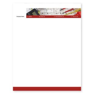 It's Electric Letterhead 8-1/2x11 - Wine