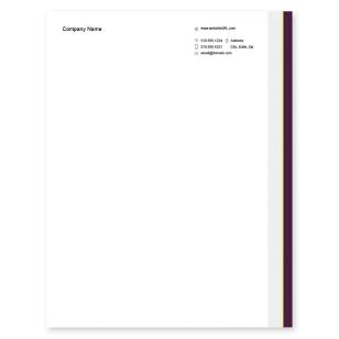 RIpples Letterhead 8-1/2x11 - Eggplant