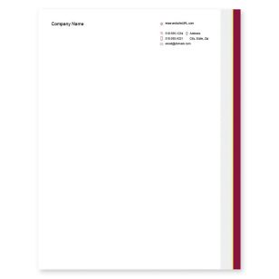 RIpples Letterhead 8-1/2x11 - Merlot Red