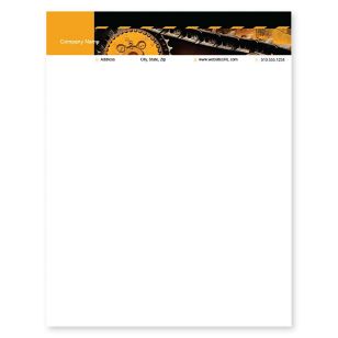 Longhaul Letterhead 8-1/2x11 - Black