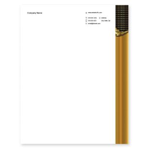 Diamond Letterhead 8-1/2x11 - School Bus Yellow