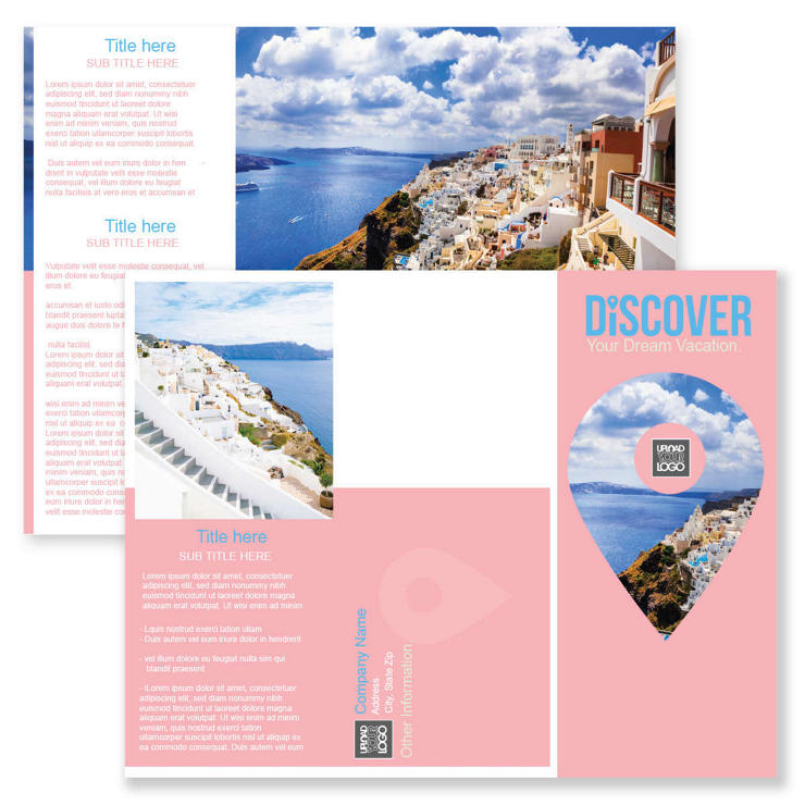 Discover Brochure tri-fold 8-1/2x11 Rectangle