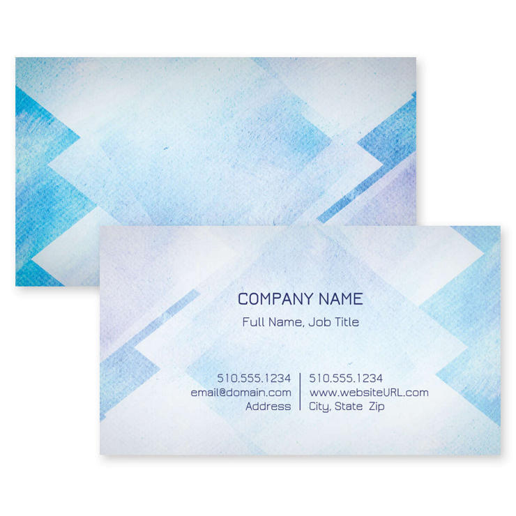 Abstract Blends Business Card 2x3-1/2 Rectangle