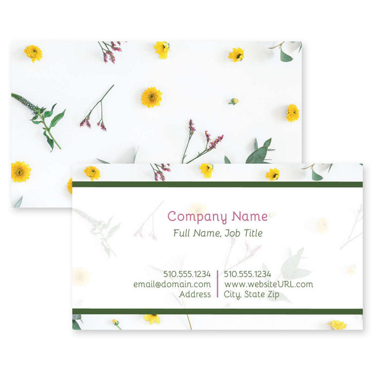 Nature's Glory Business Card 2x3-1/2 Rectangle
