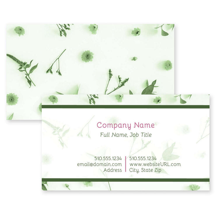Nature's Glory Business Card 2x3-1/2 Rectangle