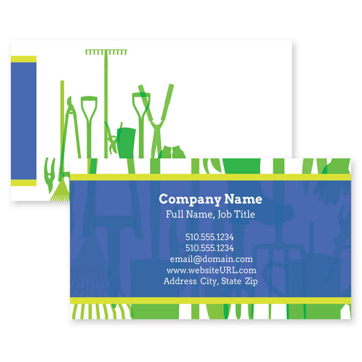 Perfectly Manicured Business Card 2x3-1/2 Rectangle