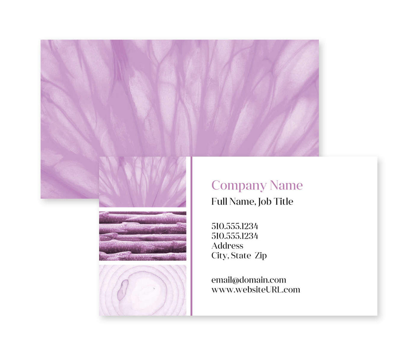 Slice of Life Business Card 2x3-1/2 Rectangle