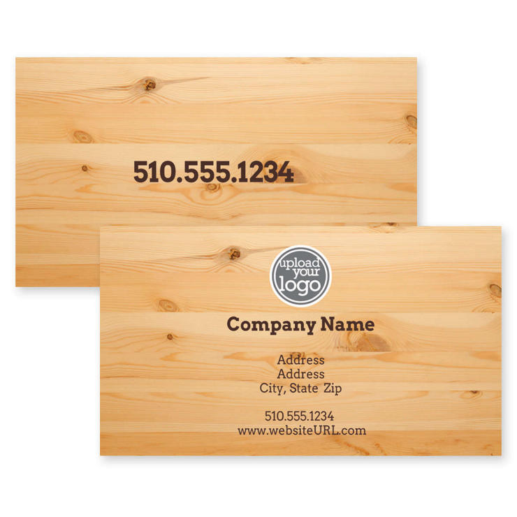 Lumber Lane Business Card 2x3-1/2 Rectangle Horizontal