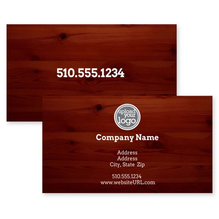 Lumber Lane Business Card 2x3-1/2 Rectangle Horizontal