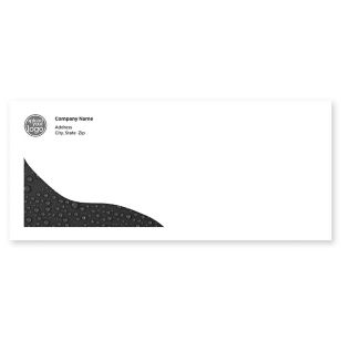 Droplets Envelope No. 10 - Black