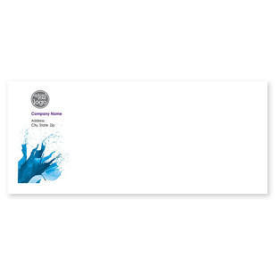 Color Statement Envelope No. 10 - Venice Blue