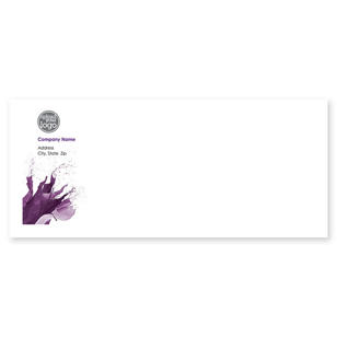 Color Statement Envelope No. 10 - Eggplant