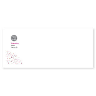 Sweet Sprinkles Envelope No. 10 - Hibiscus
