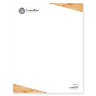 Lumber Lane Letterhead 8-1/2x11 - Wheat