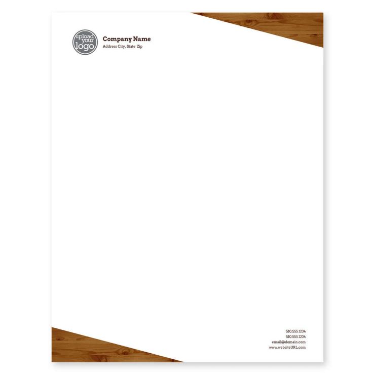 Lumber Lane Letterhead 8-1/2x11 - Brown