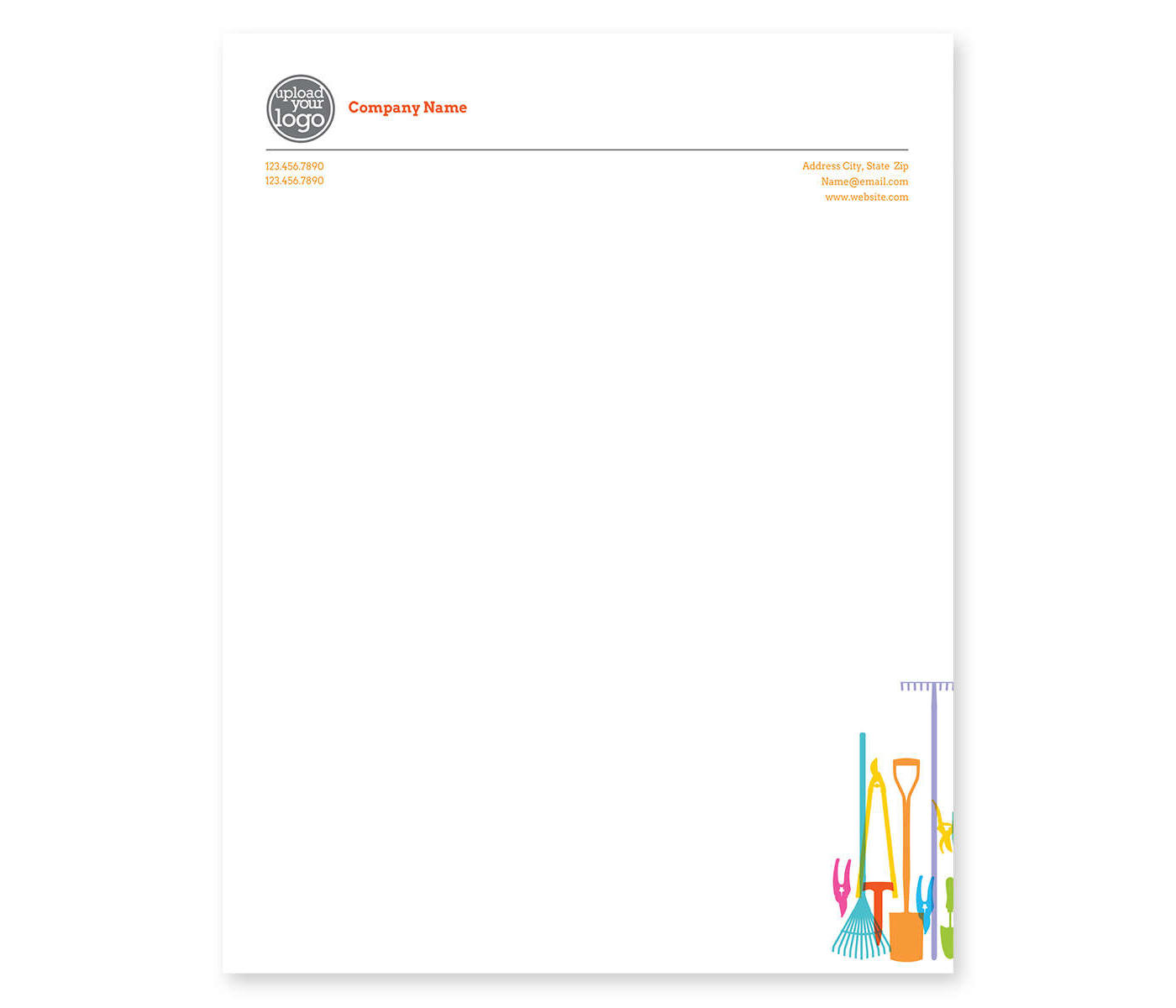 Perfectly Manicured Letterhead 8-1/2x11