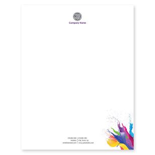 Color Statement Letterhead 8-1/2x11 - School Bus Yellow