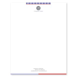 Mangia Mangia Letterhead 8-1/2x11 - Venice Blue