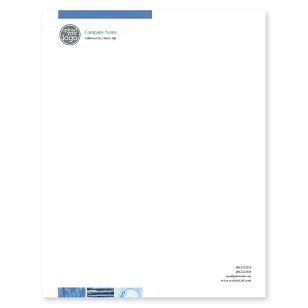 Slice of Life Letterhead 8-1/2x11 - Blue, Sky