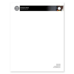 Whole and Healthy Letterhead 8-1/2x11 - Charcoal