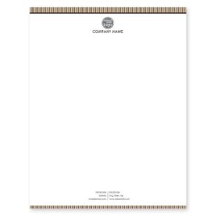 Bold Profile Letterhead 8-1/2x11 - Brown
