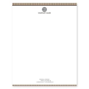 Bold Profile Letterhead 8-1/2x11 - Brown