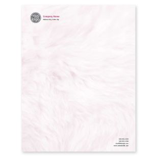 Fur Fever Letterhead 8-1/2x11 - Hibiscus