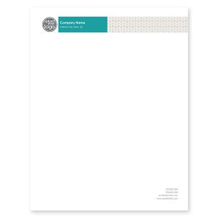 Petite Markings Letterhead 8-1/2x11 - Tropical Teal