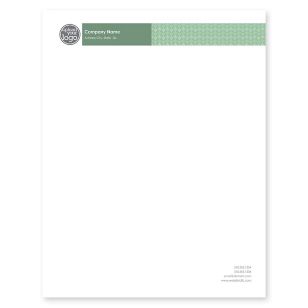 Petite Markings Letterhead 8-1/2x11 - De York Green