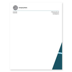 Make a Statement Letterhead 8-1/2x11 - Tropical Teal