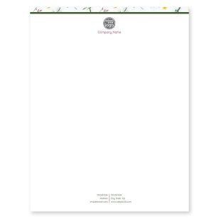 Nature's Glory Letterhead 8-1/2x11 - Portica Yellow