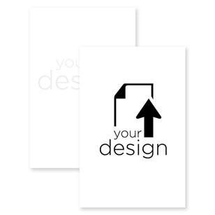 Your Design Menu 5-1/2"x8-1/2" Rectangle Vertical - White