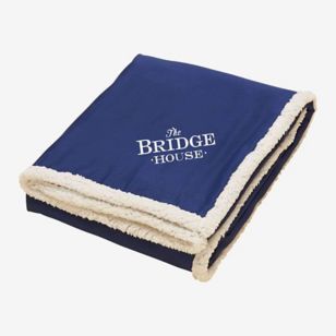 Sherpa Blanket II - Blue, Navy