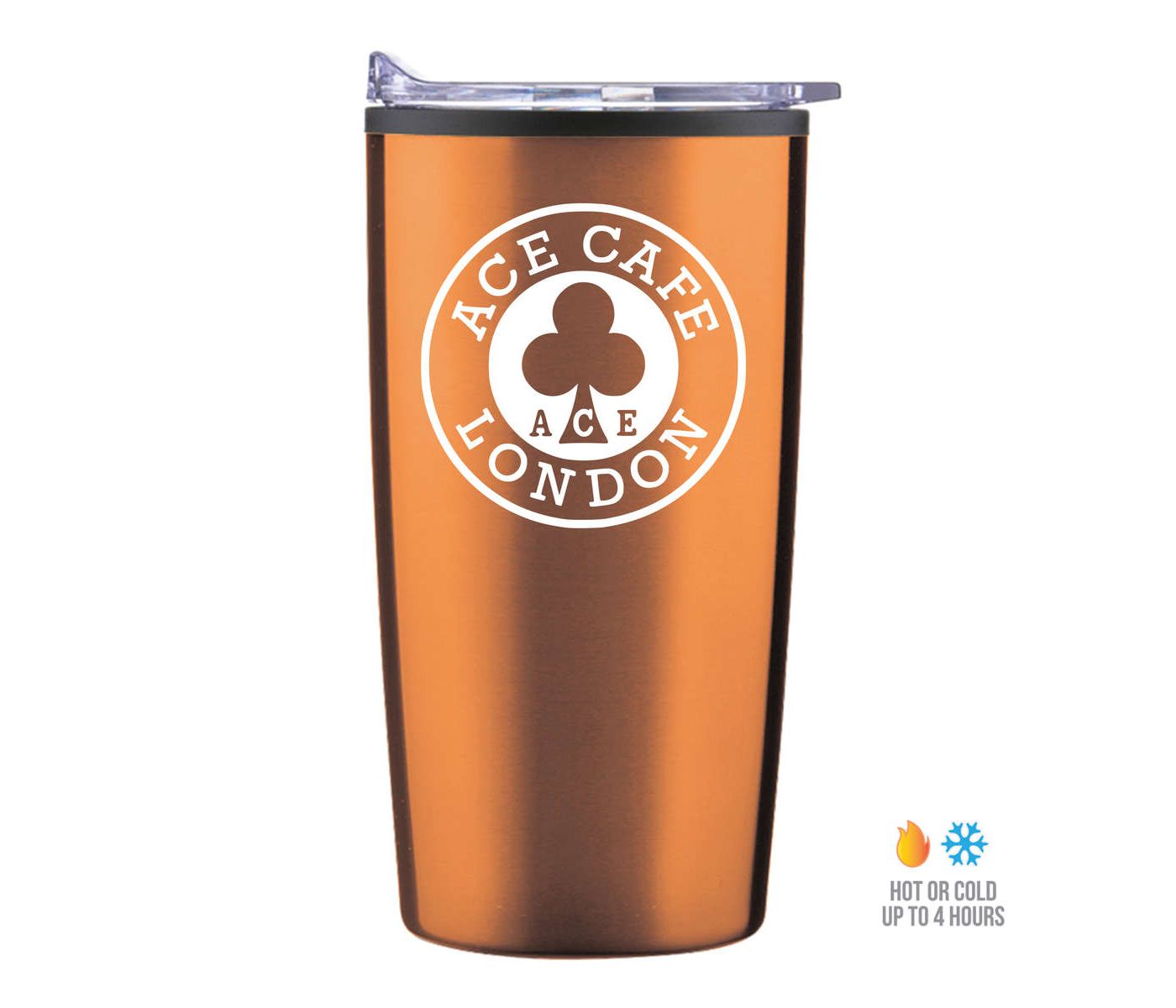 20oz. Stainless Steel Hot/Cold Tumbler (Orange)