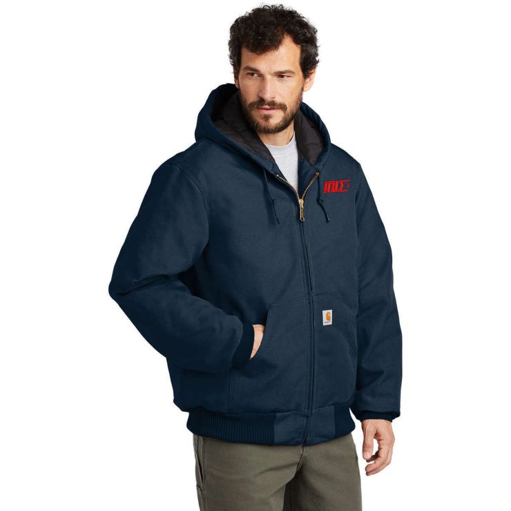 Carhartt Quilted Flannel Lined Duck Active Jacket