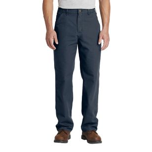 Carhartt Washed Duck Work Dungaree - Blue, Midnight