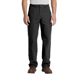 Carhartt Washed Duck Work Dungaree - Black