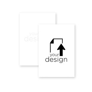 Your Design Premium Flyer 4"x6" Vertical - White