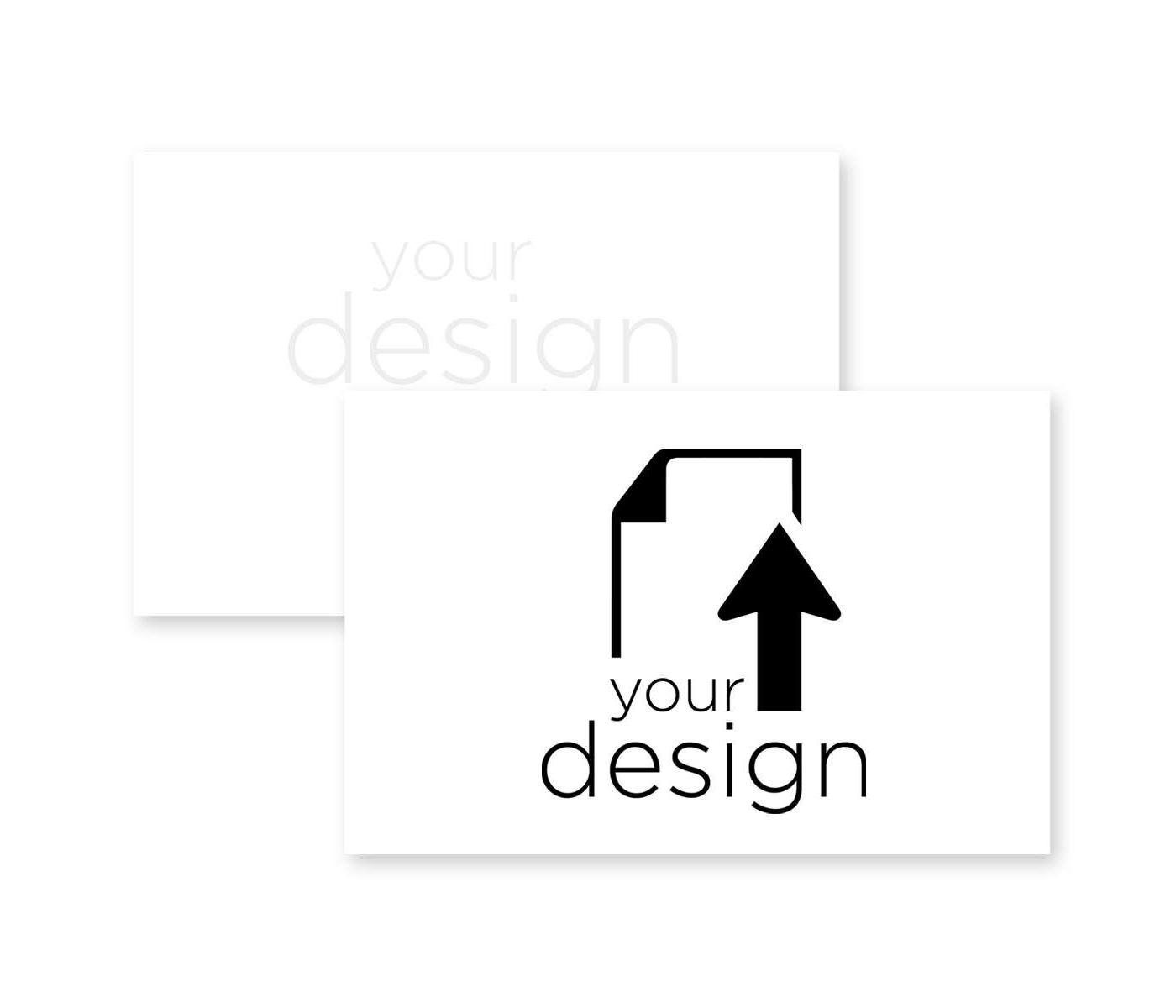 Your Design Premium Flyer 5-1/2"x8-1/2" Horizontal - White