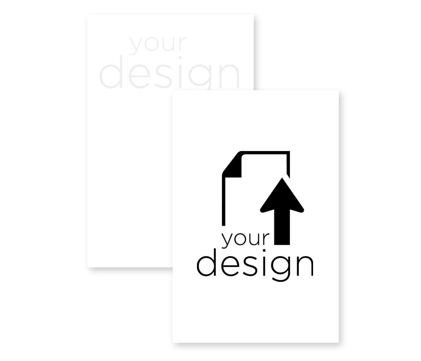 Your Design Premium Flyer 5-1/2"x8-1/2" Vertical - White