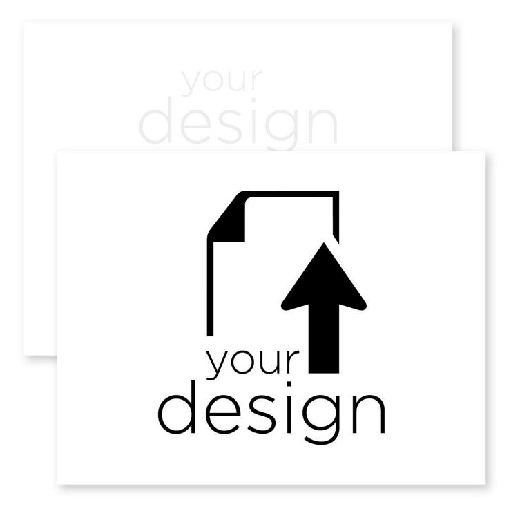 Your Design Premium Flyer 8-1/2"x11" Horizontal - White