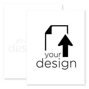 Your Design Premium Flyer 8-1/2"x11" Vertical - White